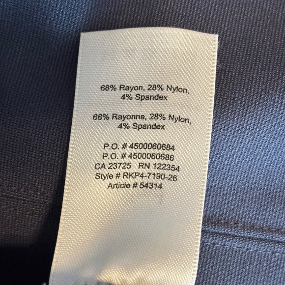 Aritzia Wilfred Lux Ponte High Waist Pencil Skirt Navy Size Small - Picture 4 of 5